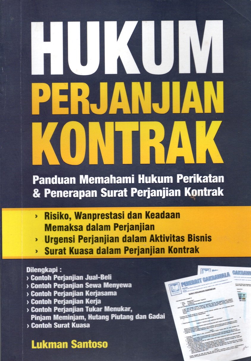 Hukum Perjanjian Kontrak